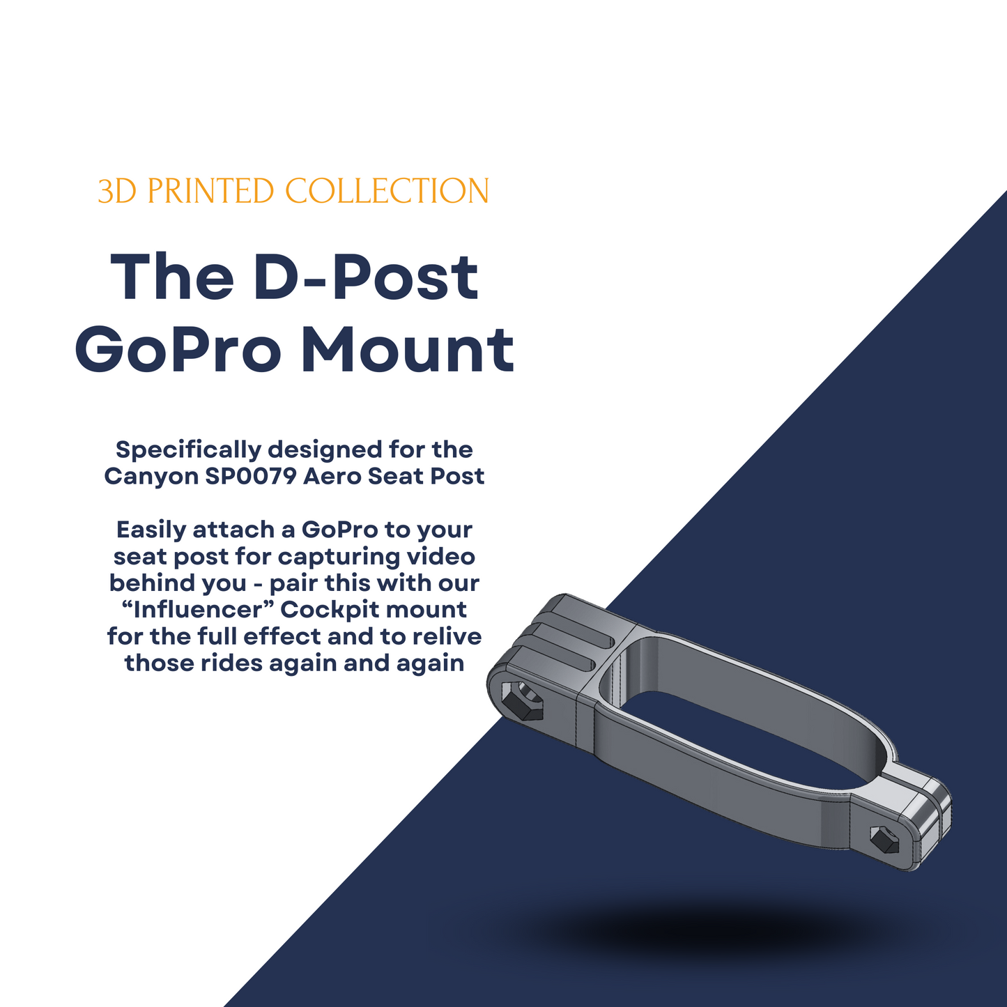 Rear GoPro Mount - Canyon SP0079 Aero Seat post